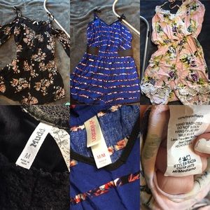 Bundle of 3 Medium rompers